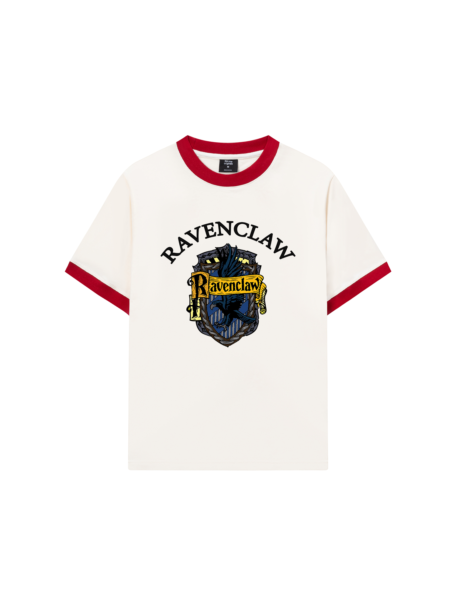 Áo Thun Ringer Relaxed Fit Harry Potter Ravenclaw Vintage