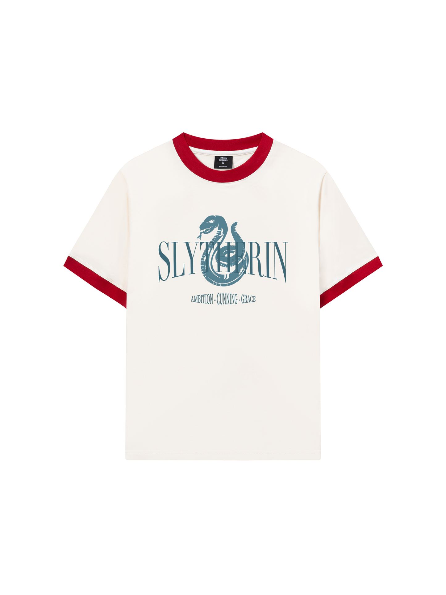 Áo Thun Ringer Relaxed Fit Harry Potter Sytherin