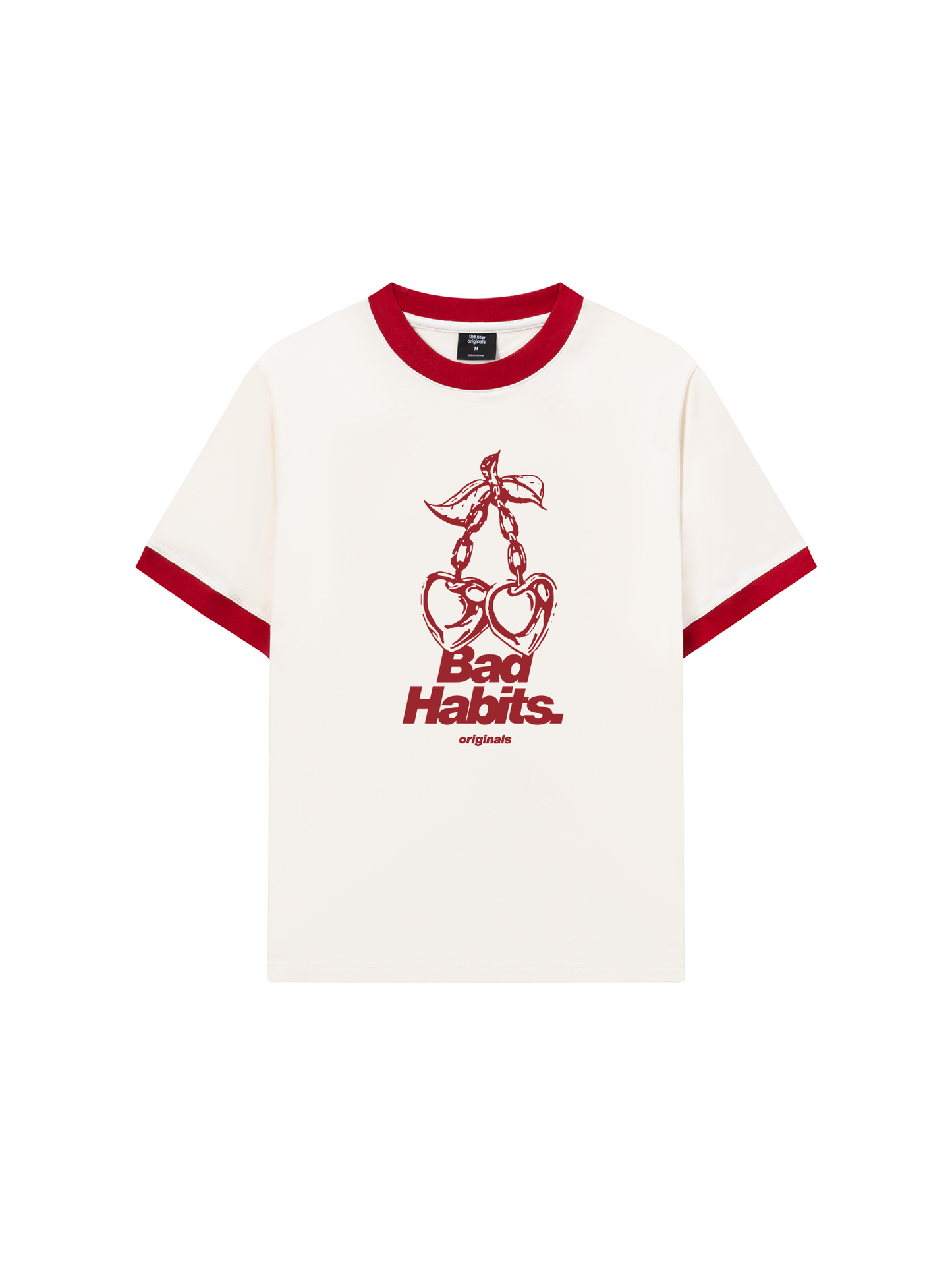 Áo Thun Ringer Relaxed Fit Bad Habits