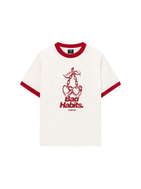 Áo Thun Ringer Relaxed Fit Bad Habits