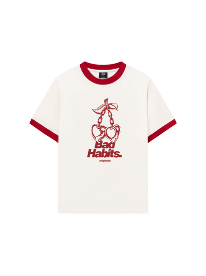 Áo Thun Ringer Relaxed Fit Bad Habits