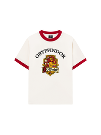 Áo Thun Ringer Relaxed Fit Harry Potter Vintage  Gryffindor
