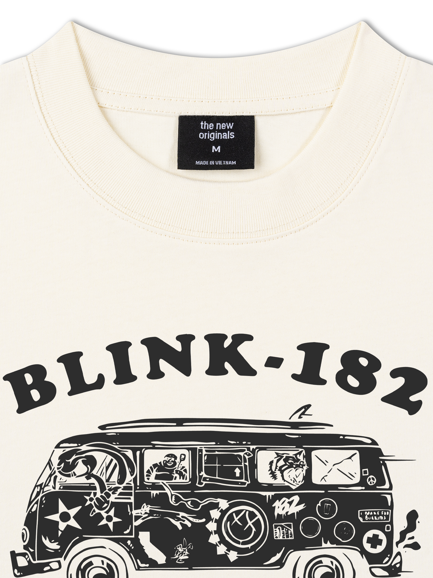 Áo Thun Relaxed Fit Blink 182 Crappy Punk Rock