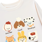 Áo Thun Dài Tay Animal Cute Puppy Thíngs