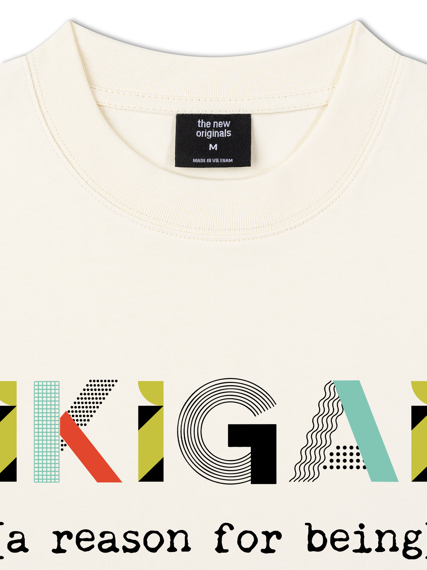 Áo Thun Relaxed Fit Geometric Ikigai