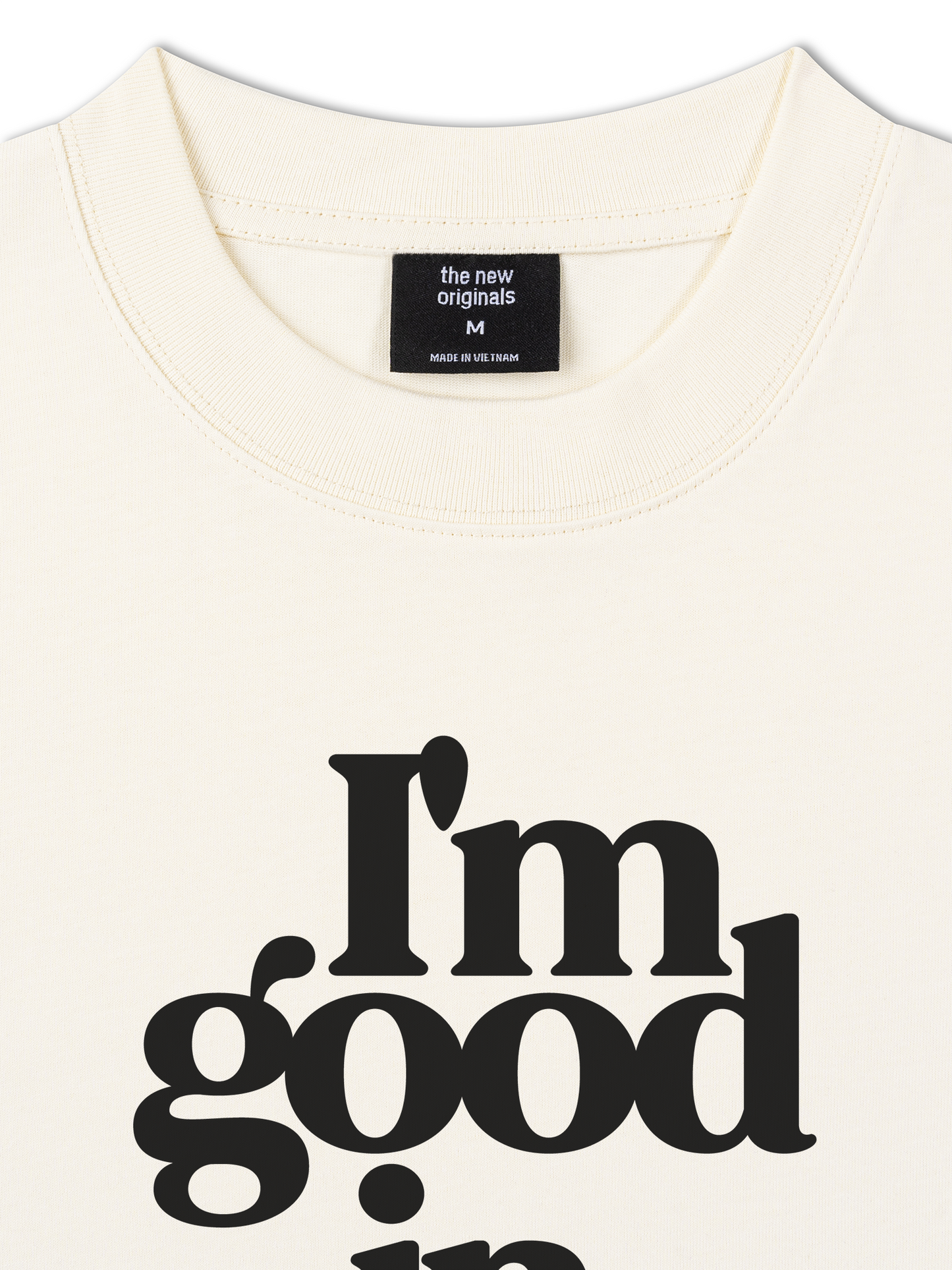Áo Thun Relaxed Fit Life Vibe Good In Bed