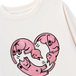 Áo Thun Dài Tay  Meow Meow Heart