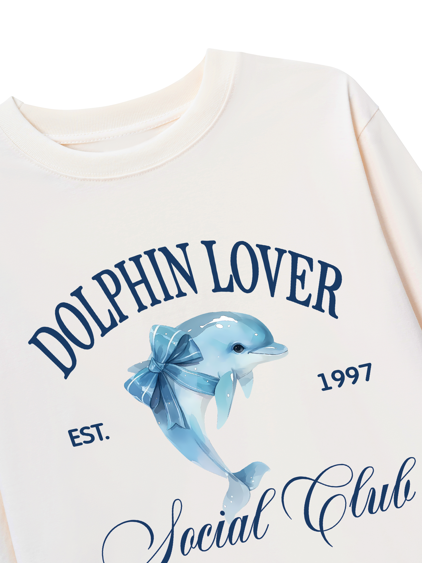 Áo Thun Dài Tay Ocean Dolphin Lover