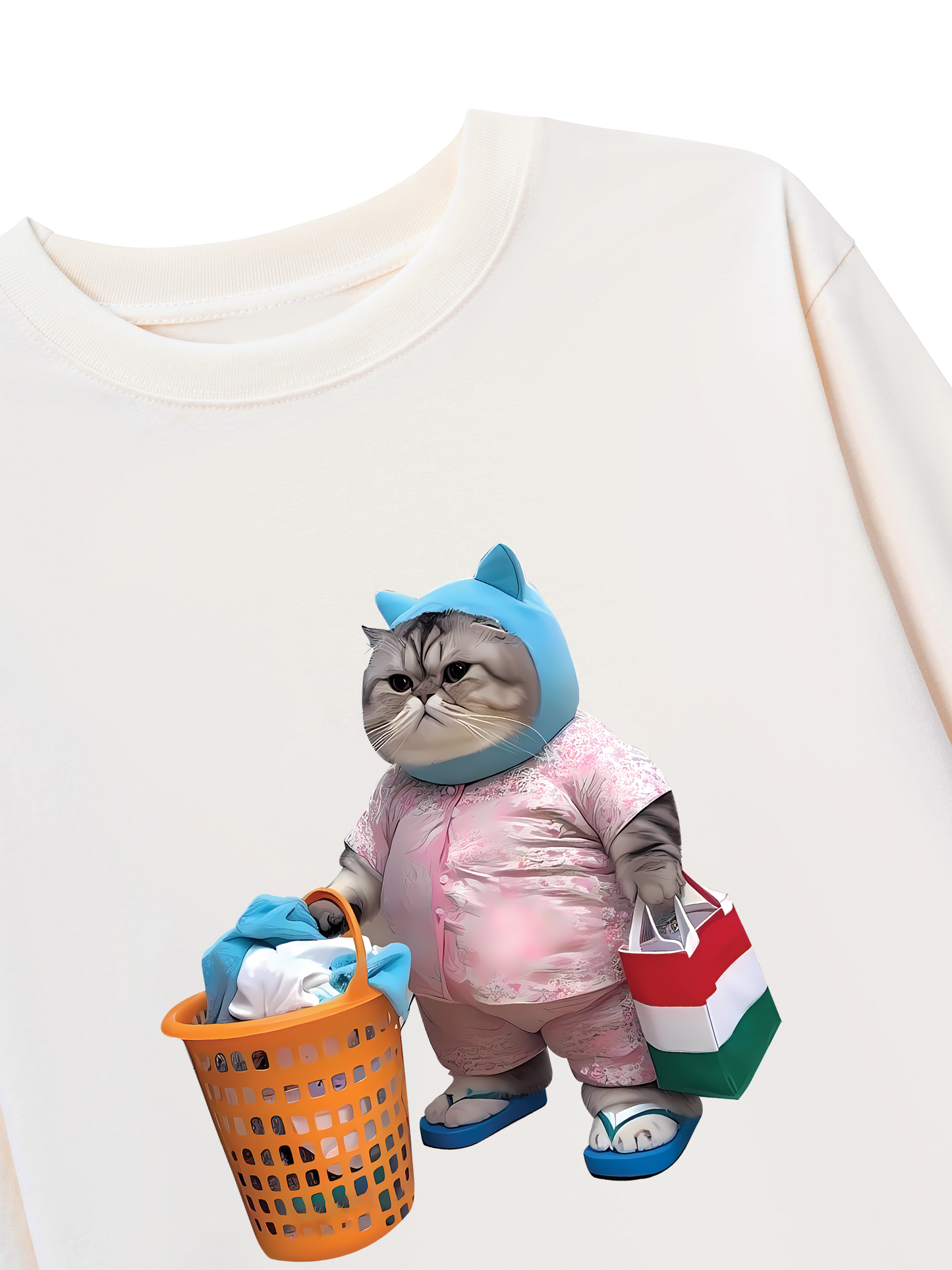 Áo Thun Dài Tay Animal Mood Mommy Meow