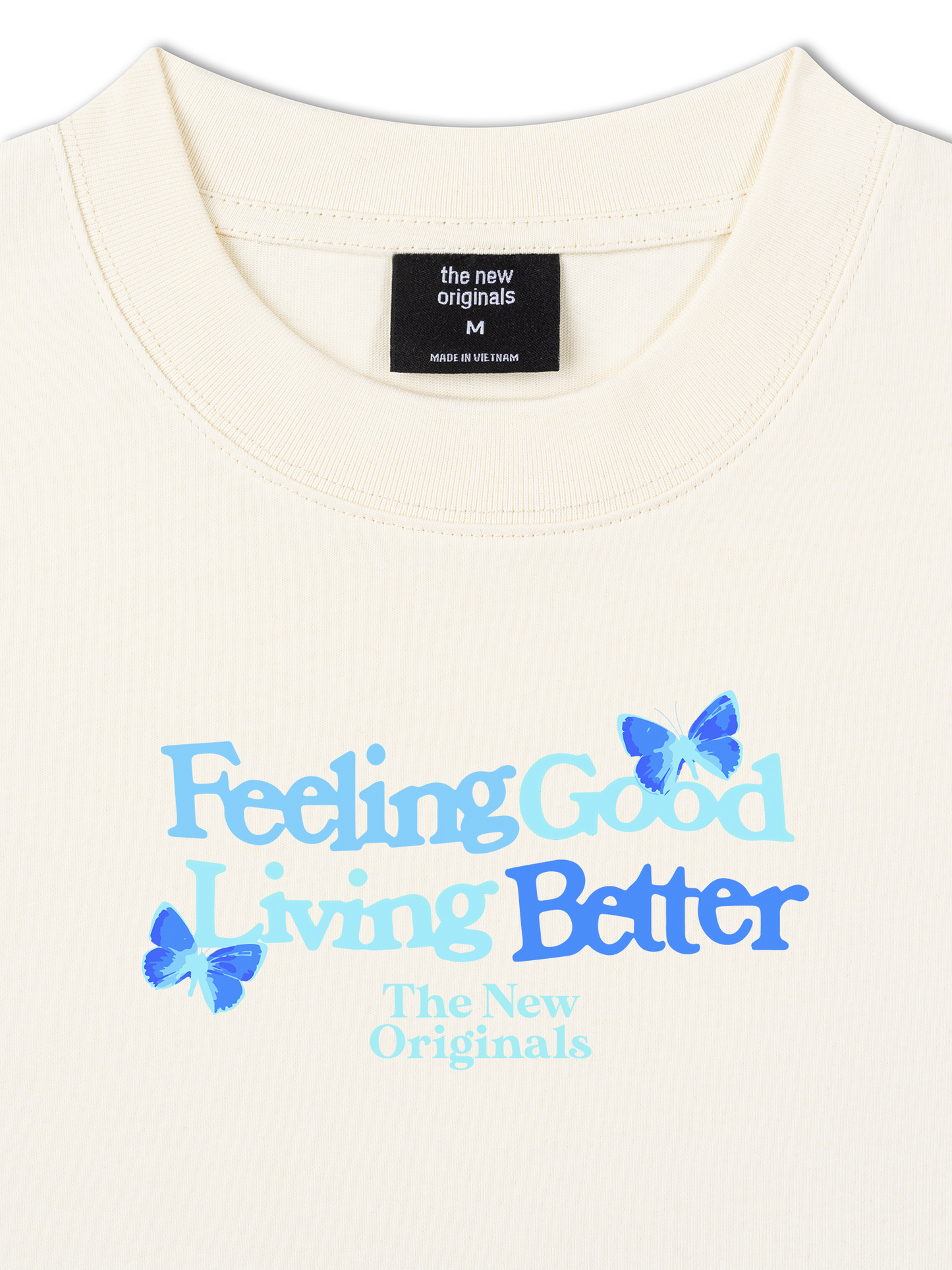 Áo Thun Relaxed Fit Be Bold Feeling Good Living Better