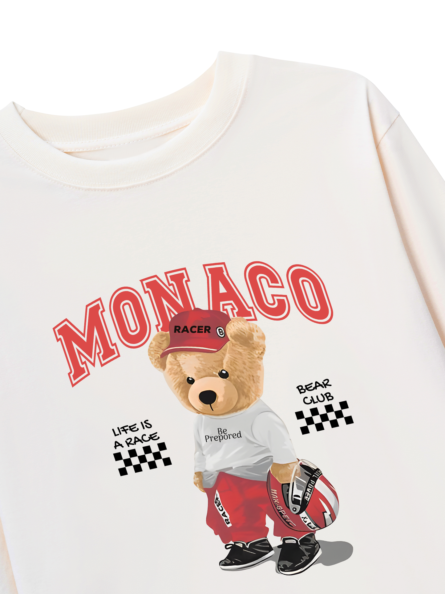 Áo Thun Dài Tay Monaco Bear Club