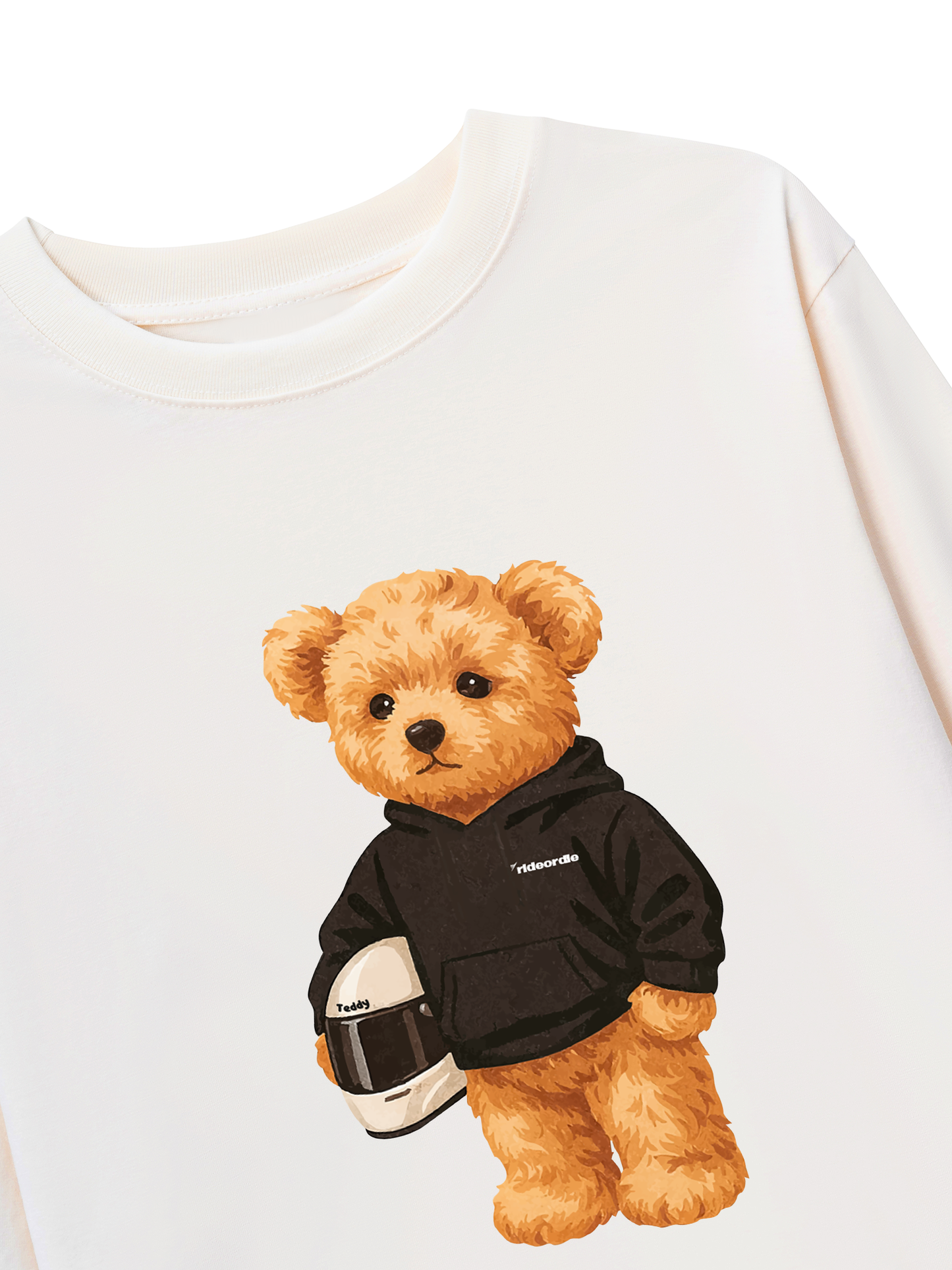 Áo Thun Dài Tay Teddy Ride Or Die
