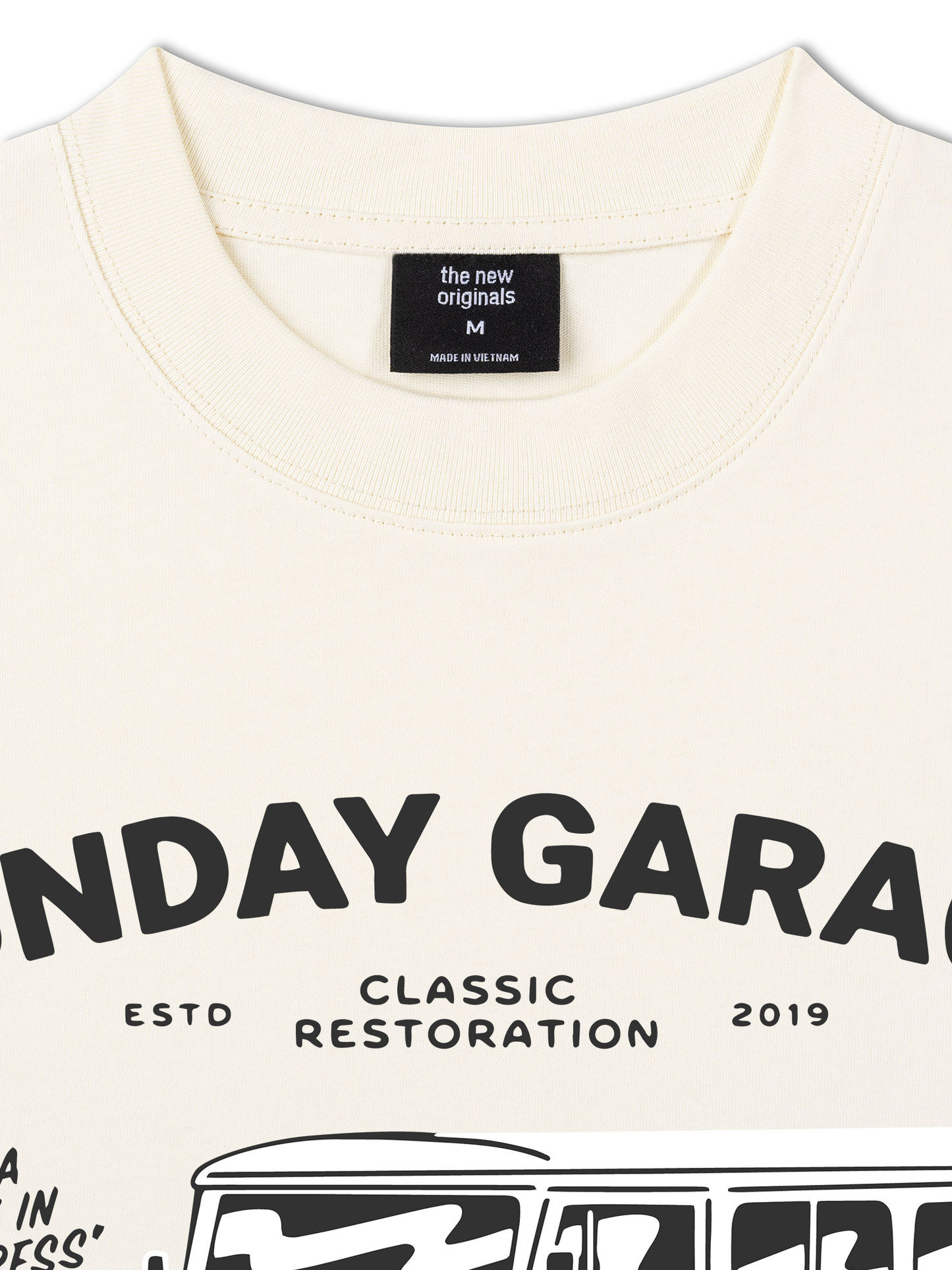 Áo Thun Relaxed Fit Sunday Garage