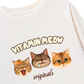 Áo Thun Dài Tay Vitamin Meow