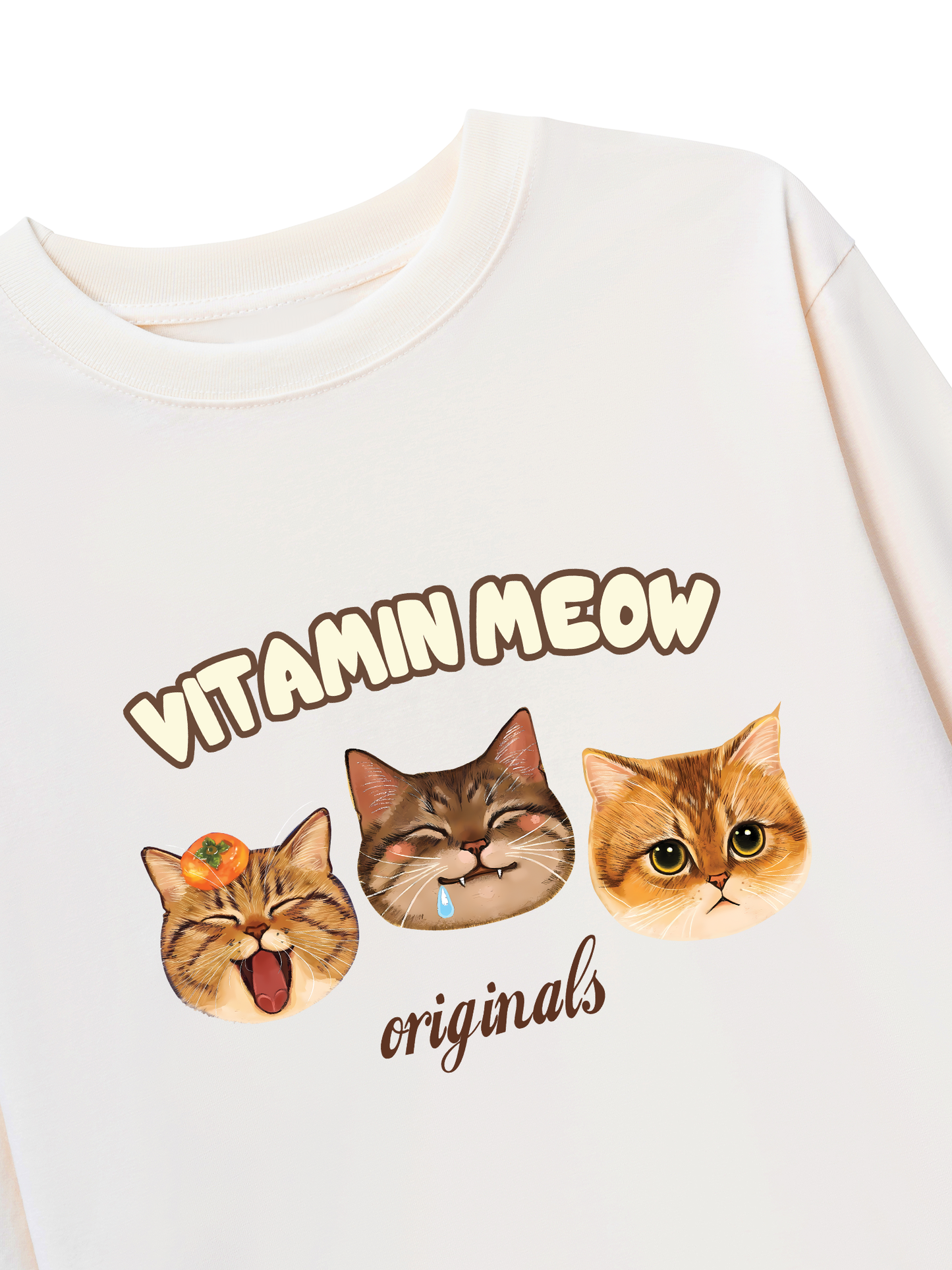 Áo Thun Dài Tay Vitamin Meow