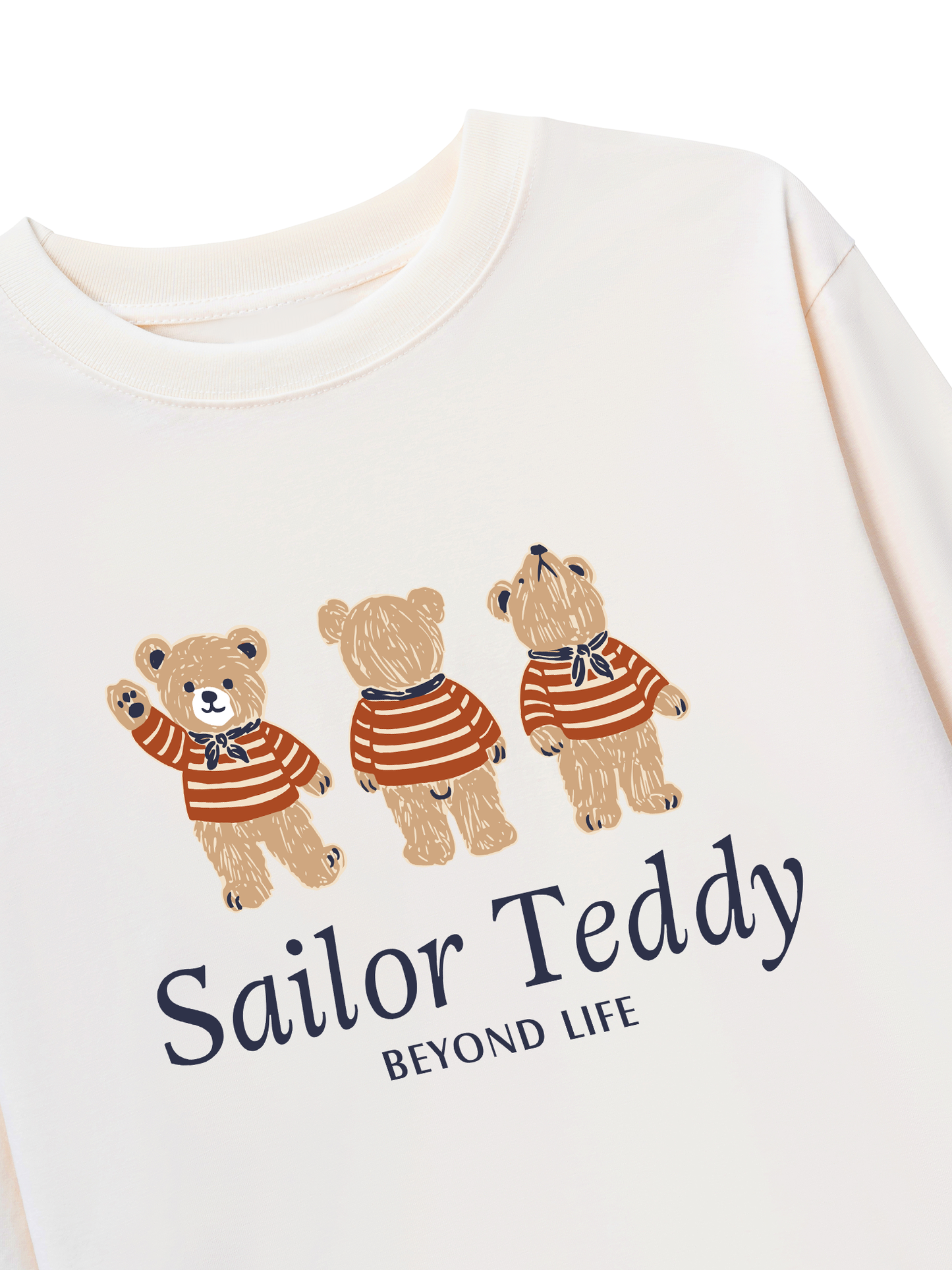 Áo Thun Dài TaySailor Teddy