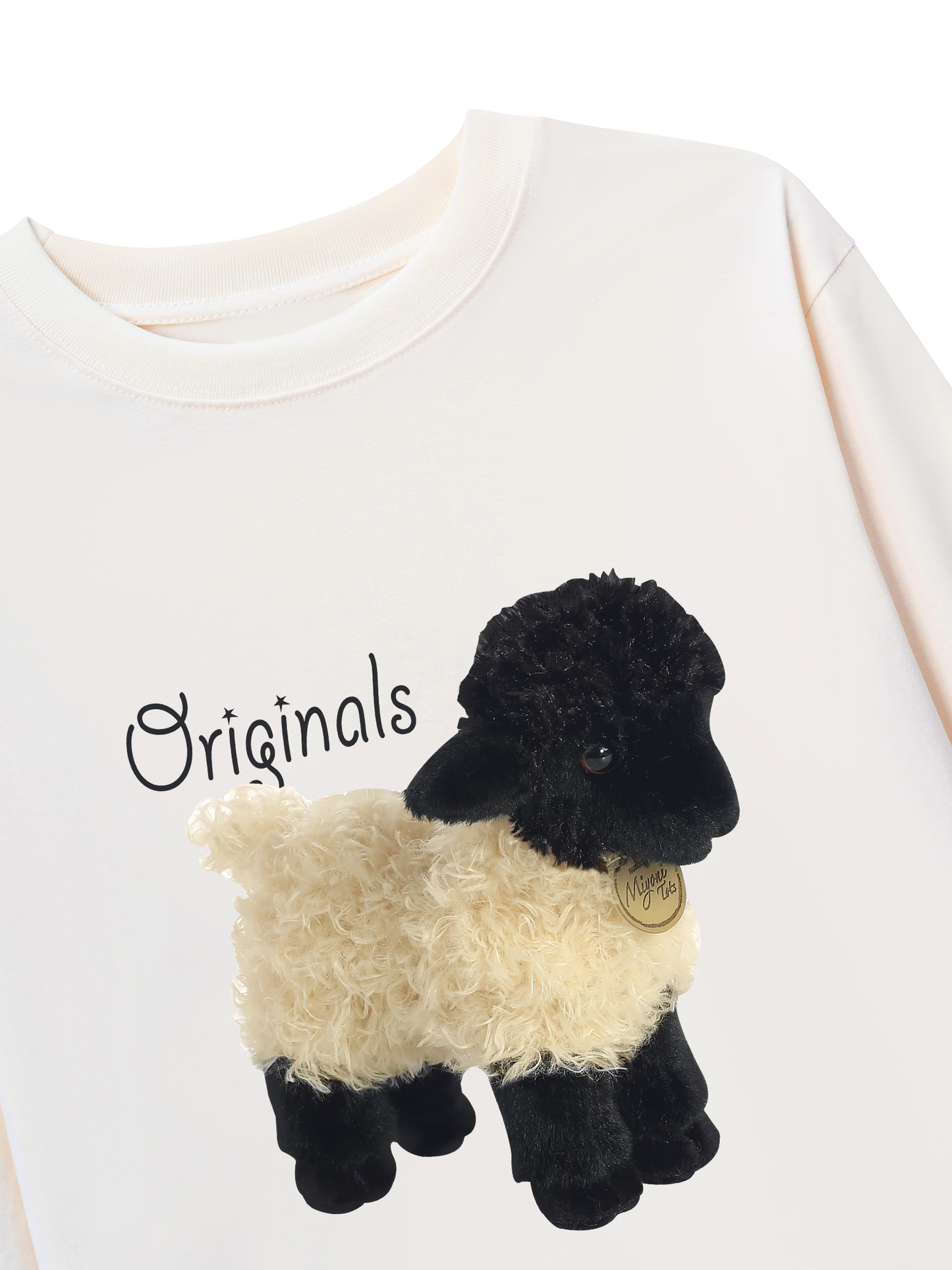 Áo Thun Dài Tay Animal Mood Sheep