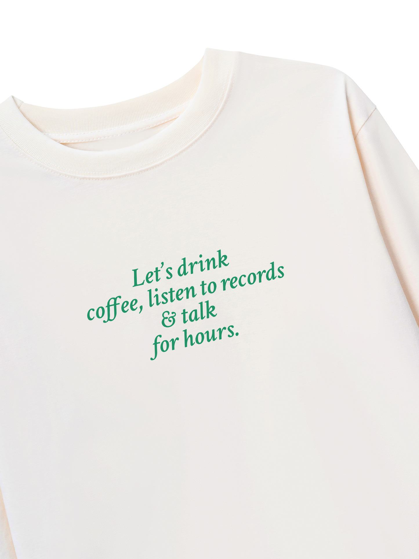 Áo Thun Dài Tay Let_s Drink Coffee