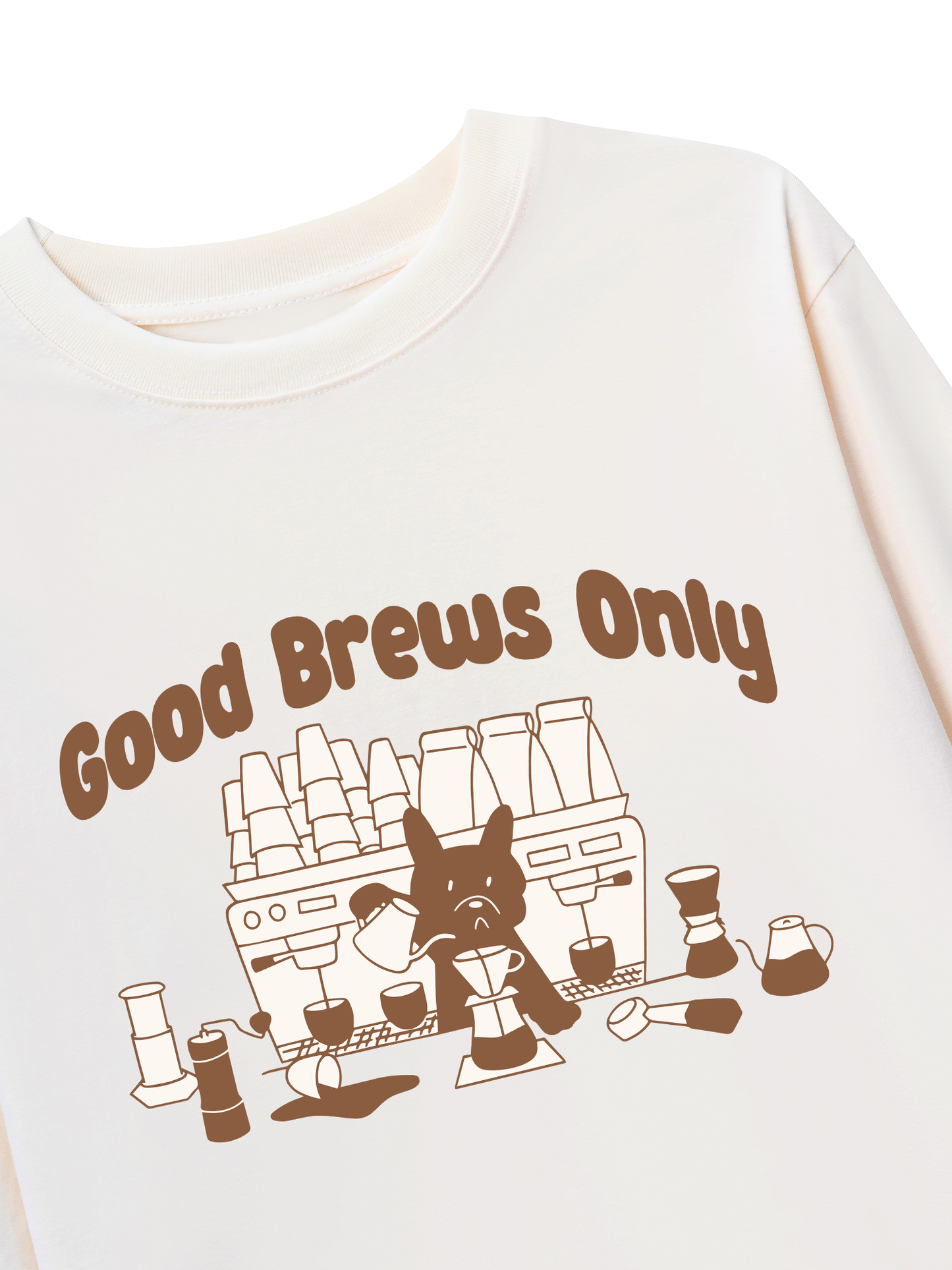 Áo Thun Dài Tay Good Brews Only
