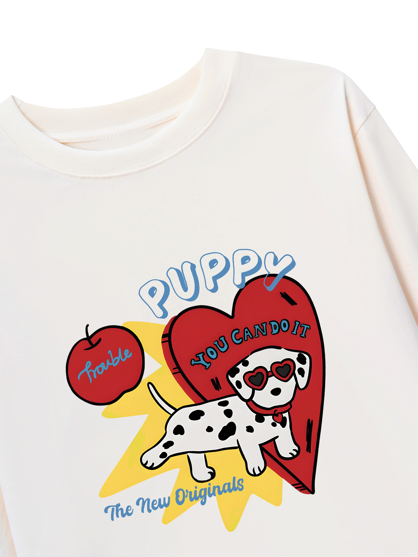 Áo Thun Dài Tay Puppy You Can Do It