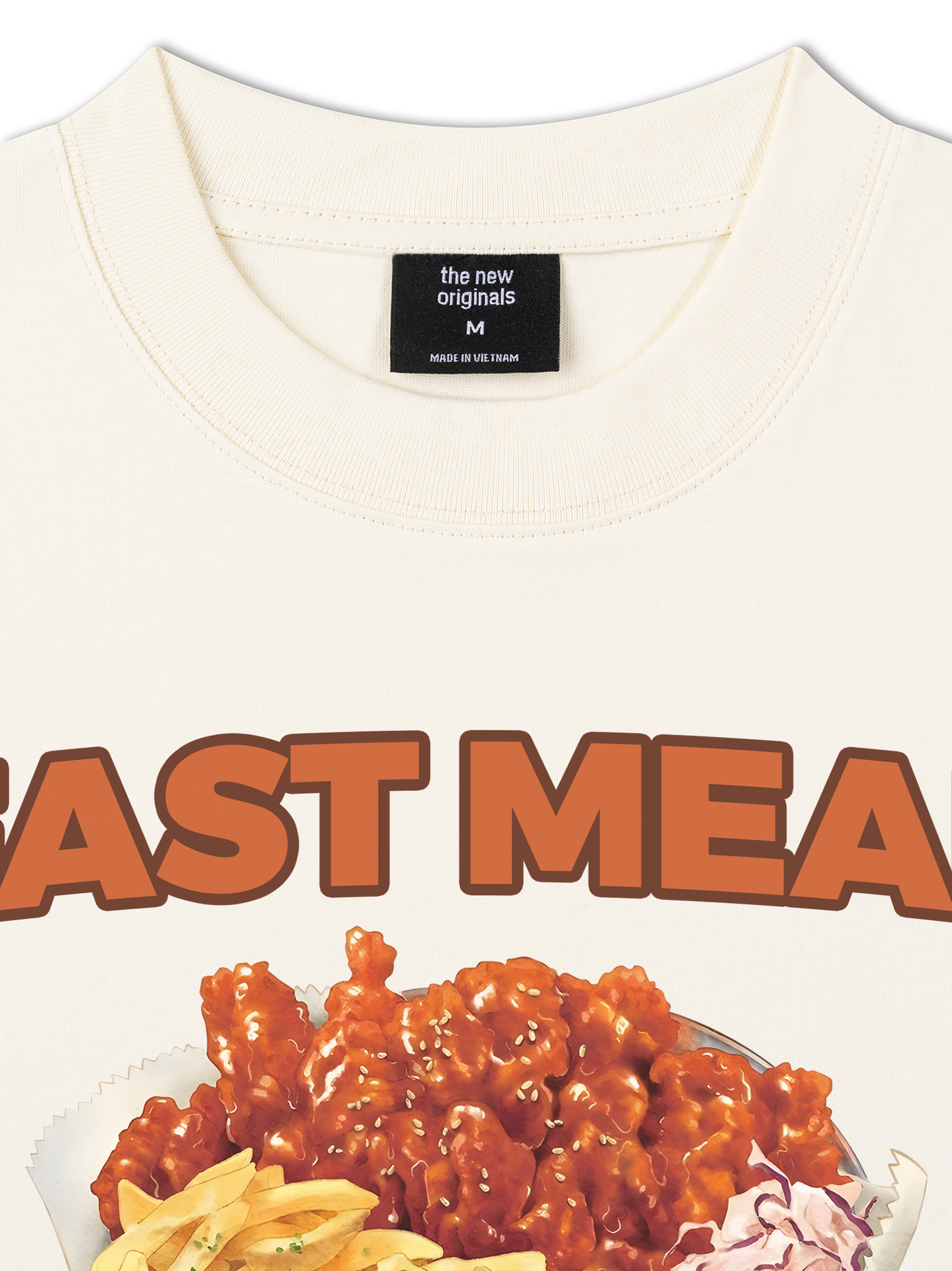 Áo Thun Relaxed Fit Foody Fast Meal