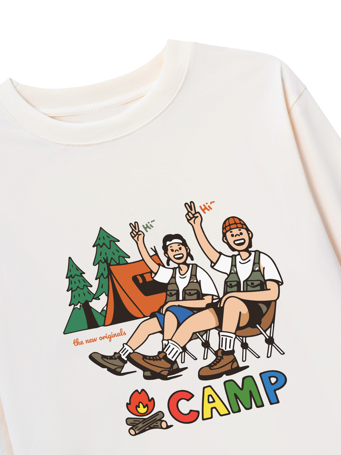 Áo Thun Dài Tay Go Camping