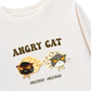 Áo Thun Dài Tay Angry Cat