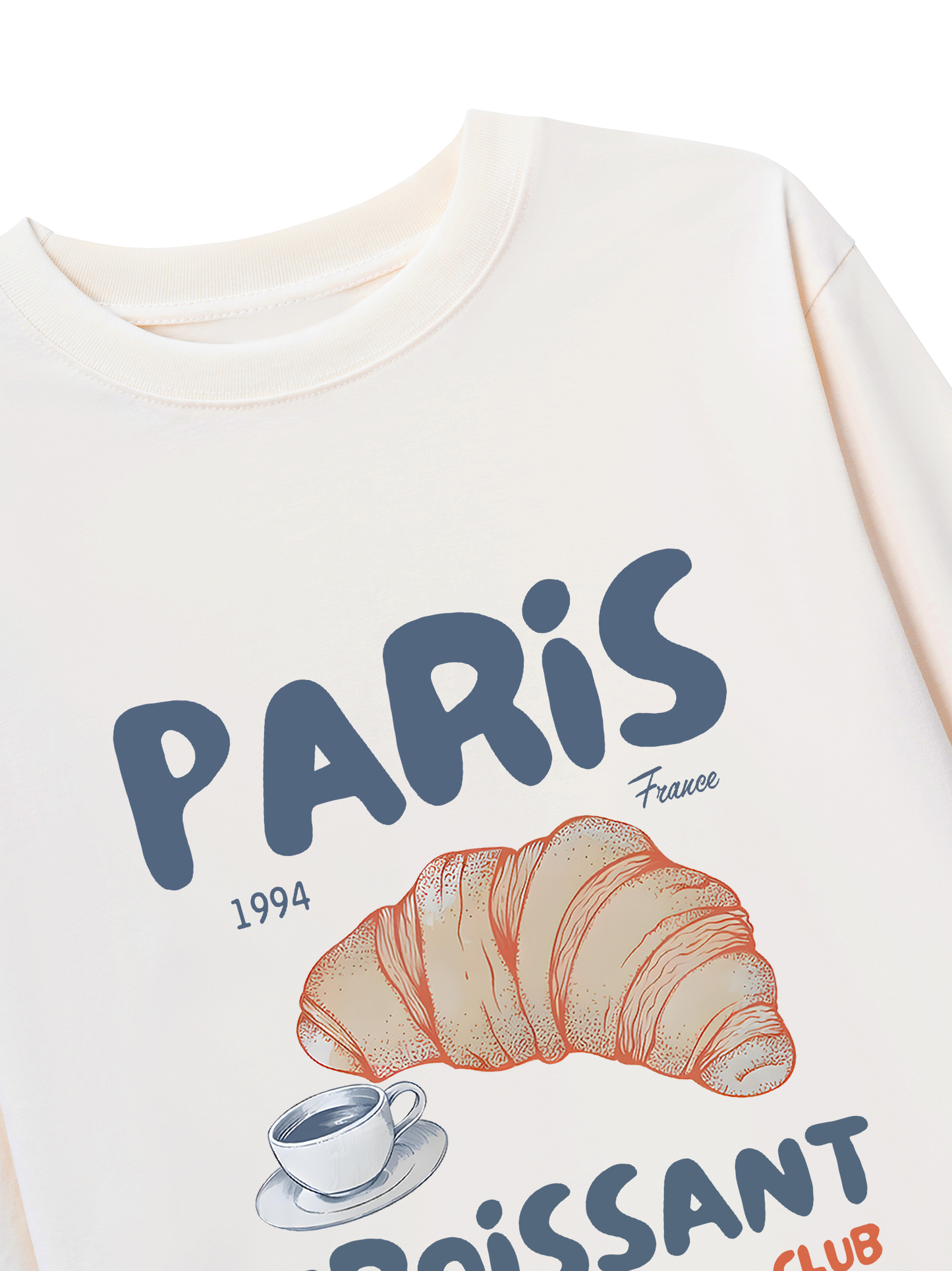 Áo Thun Dài Tay Paris Coissant