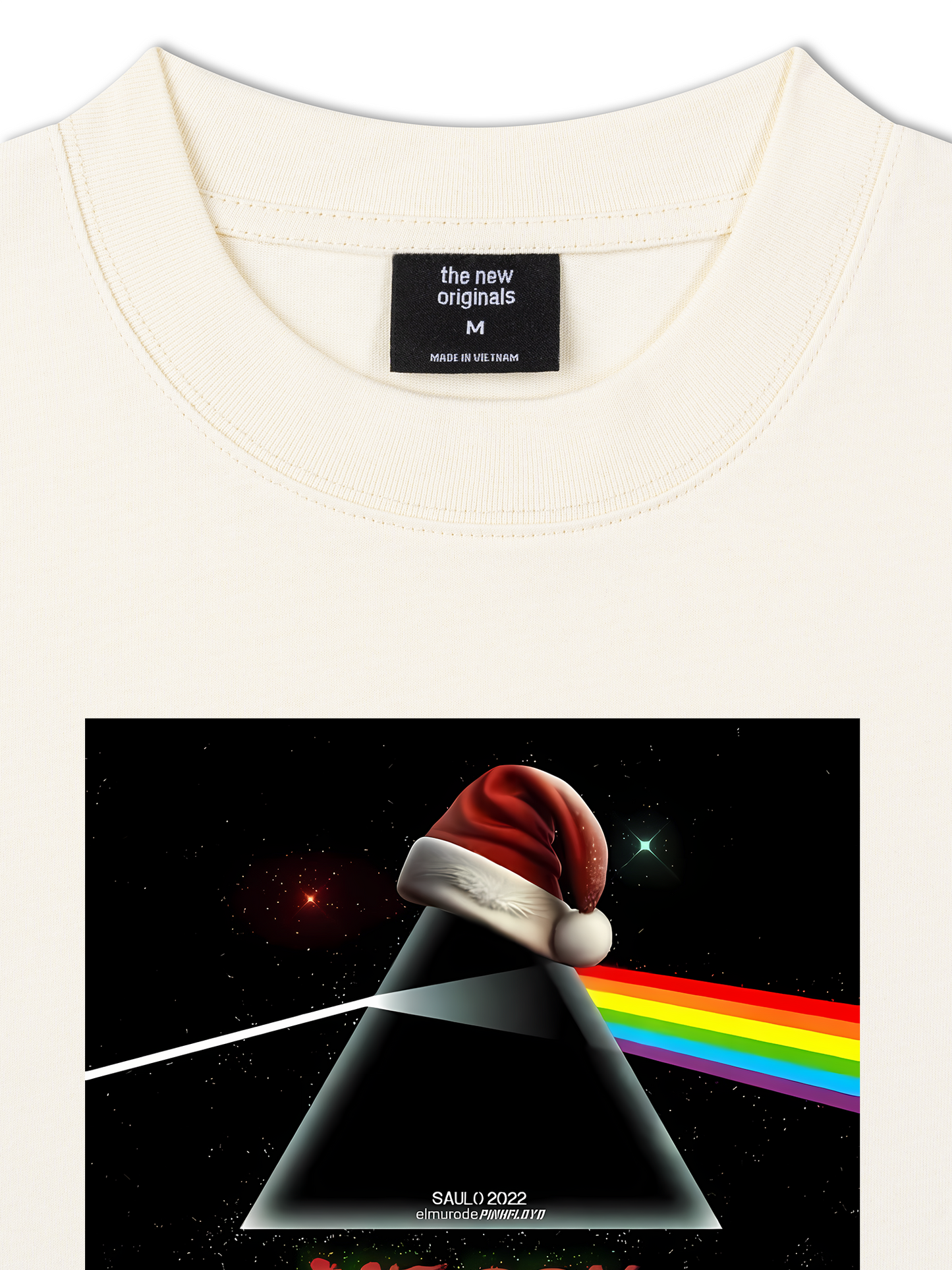 Áo Thun Relaxed Fit Pink Floyd Merry Christmas