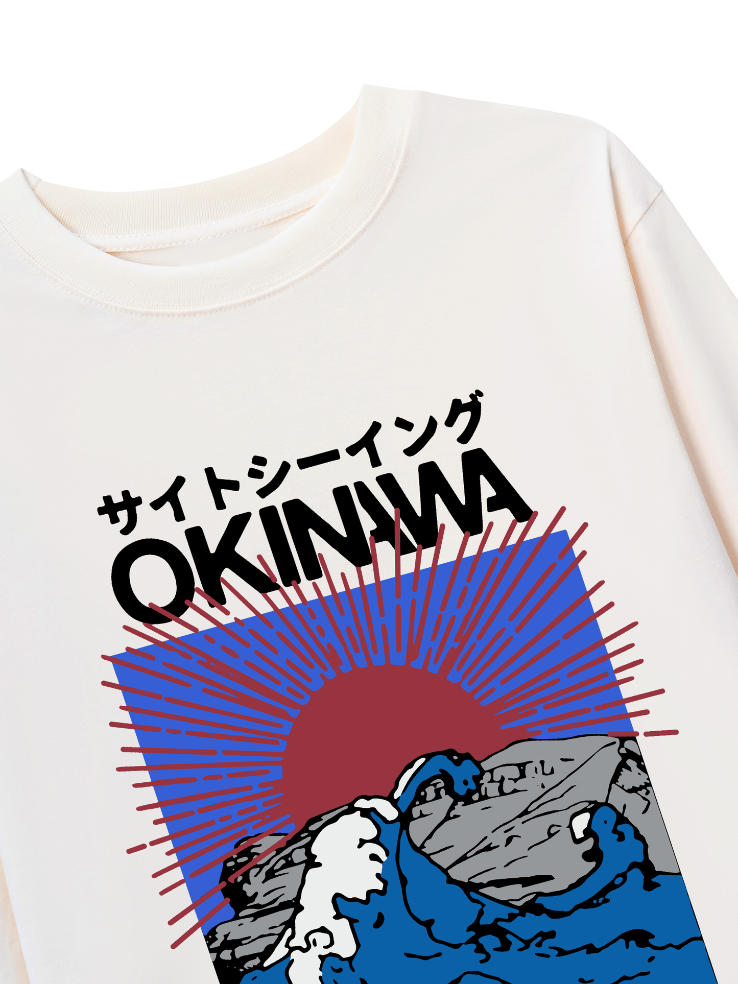 Áo Thun Dài Tay Great Wave Okinawa