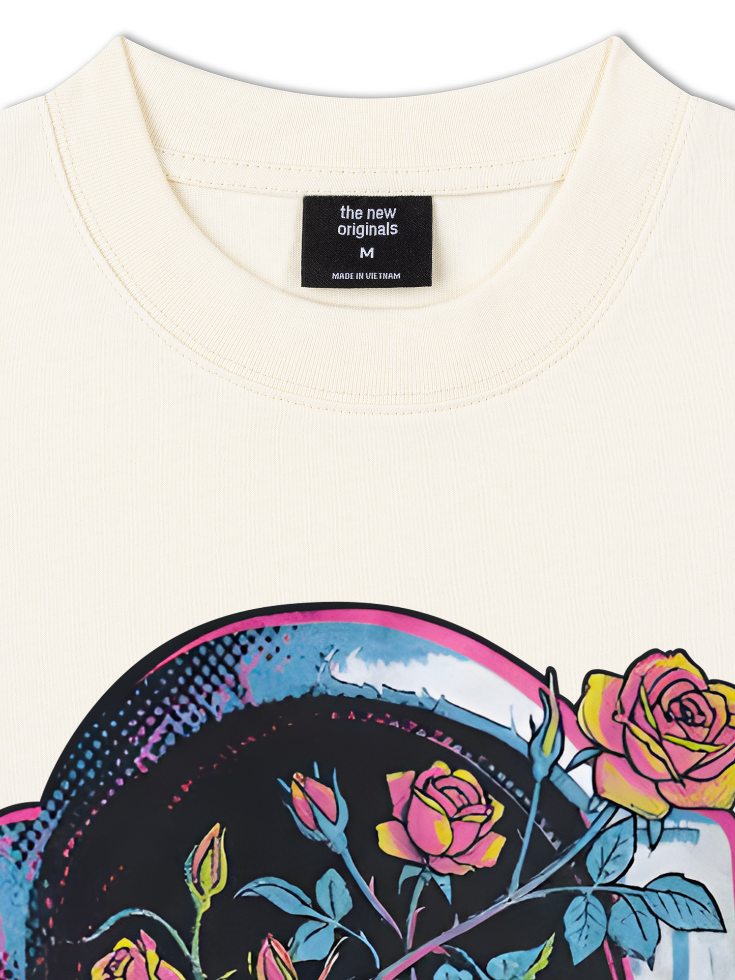 Áo Thun Relaxed Fit Cosmic Blooms