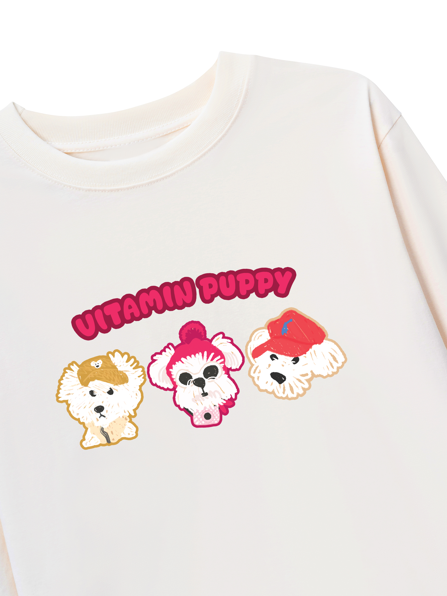 Áo Thun Dài Tay Animal Mood Viatmin Puppy