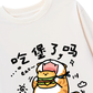 Áo Thun Dài Tay Sweet Pastry Cute Meow With Burger