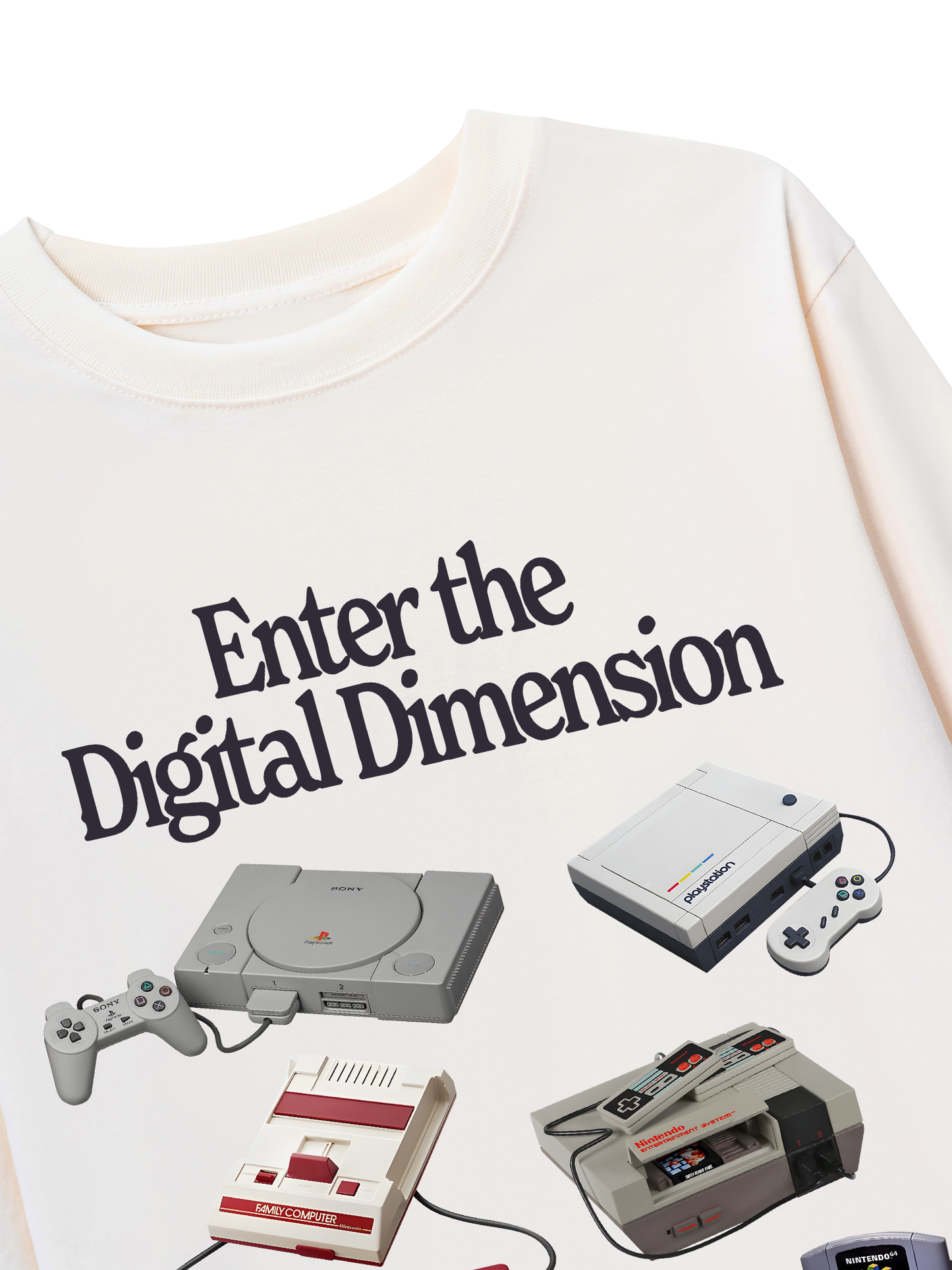 Áo Thun Dài Tay Enter The Digital Dimension