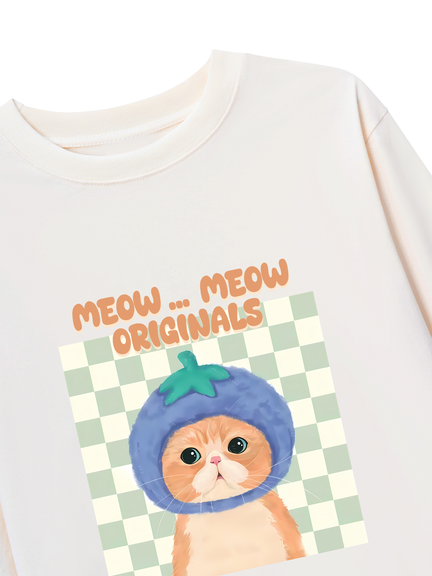 Áo Thun Dài Tay Animal Meow