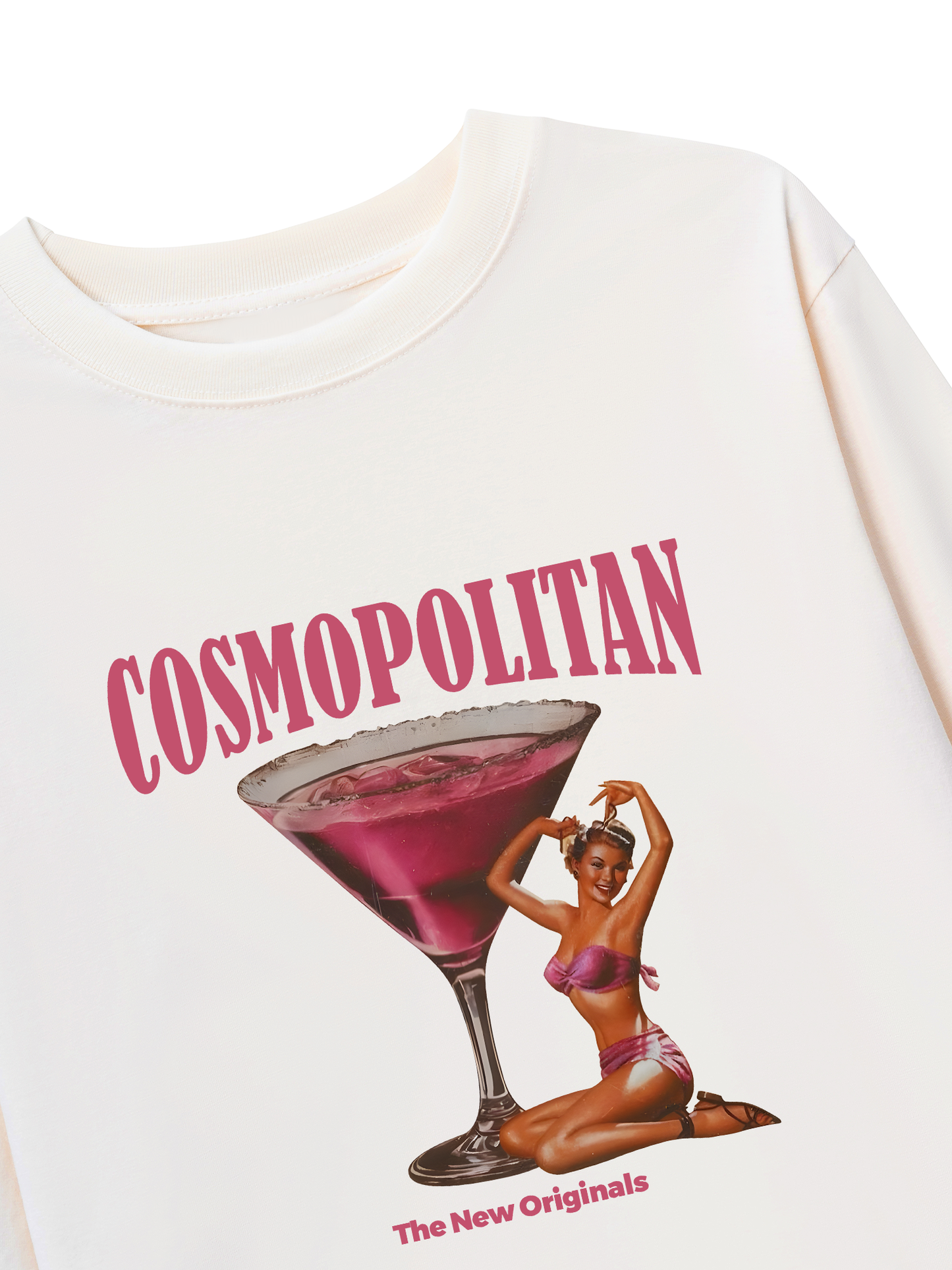 Áo Thun Dài Tay Fresh Cosmopolitan Retro