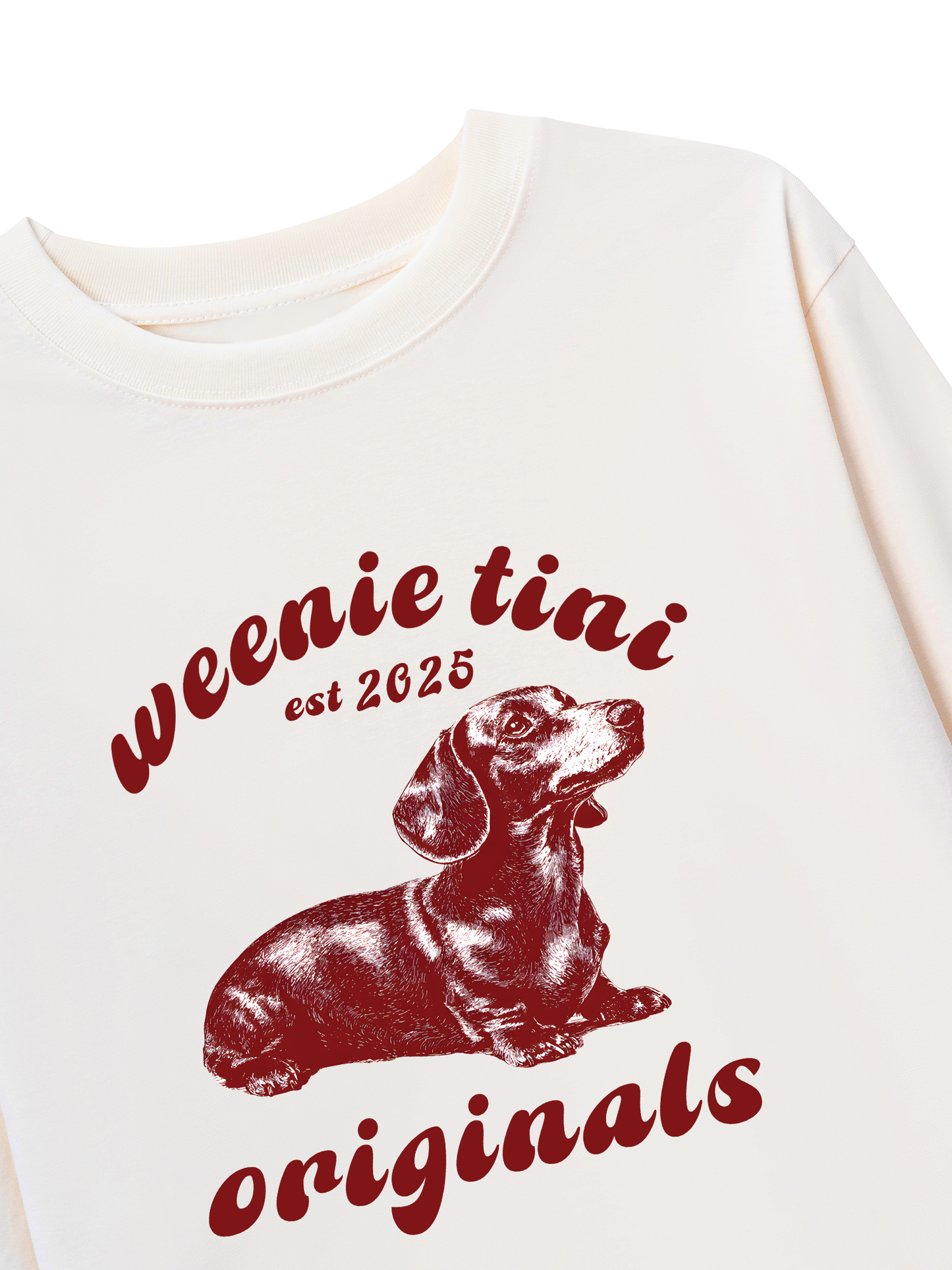 Áo Thun Dài Tay Weenie Tini Dachshund
