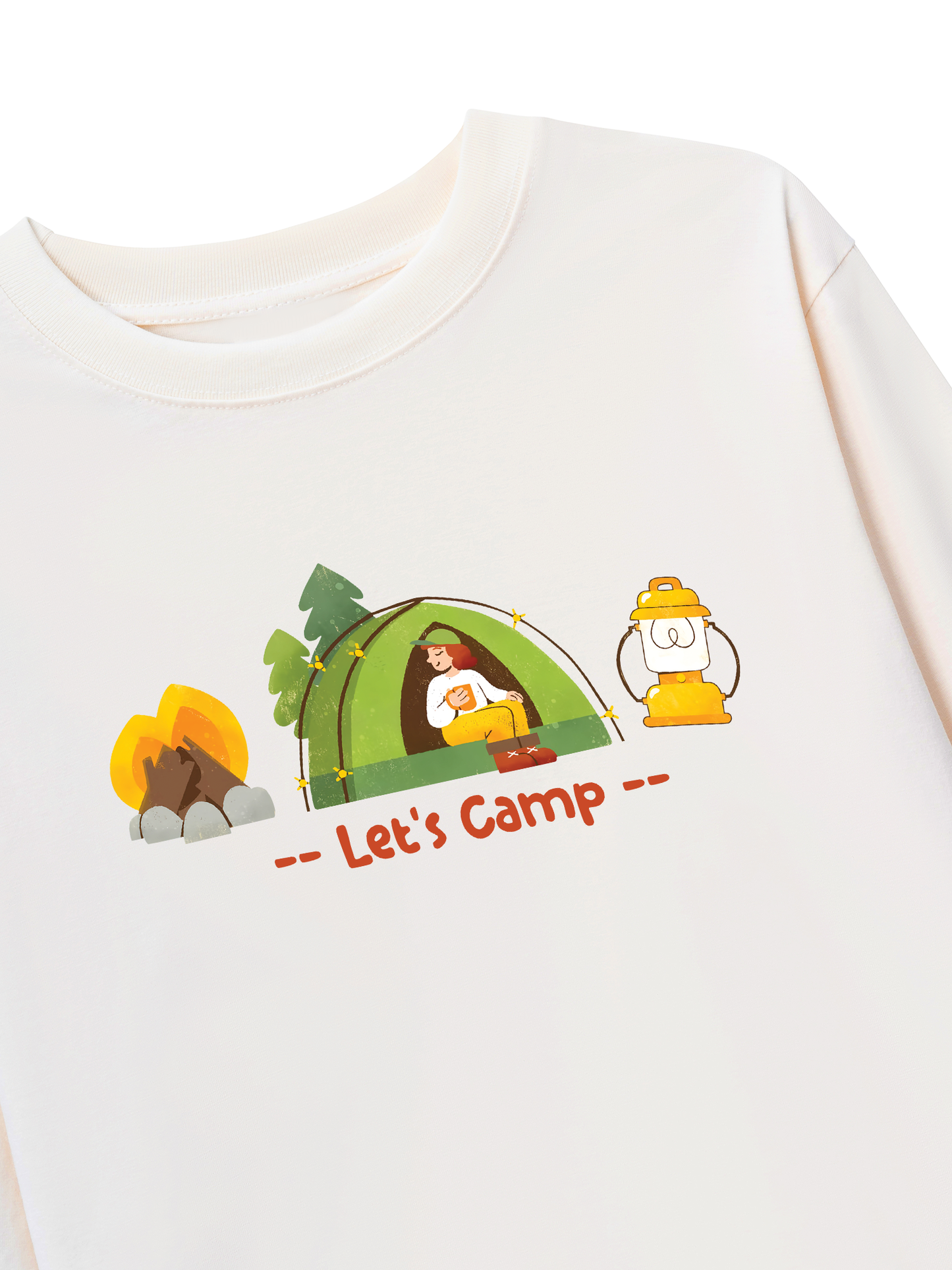 Áo Thun Dài Tay Let_s Camp