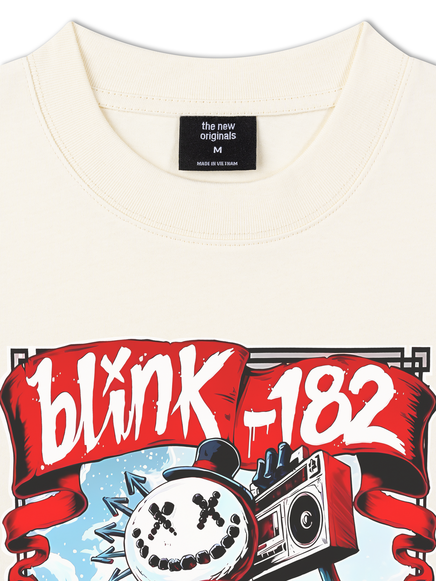 Áo Thun Relaxed Fit Blink 182 Merry Xmas