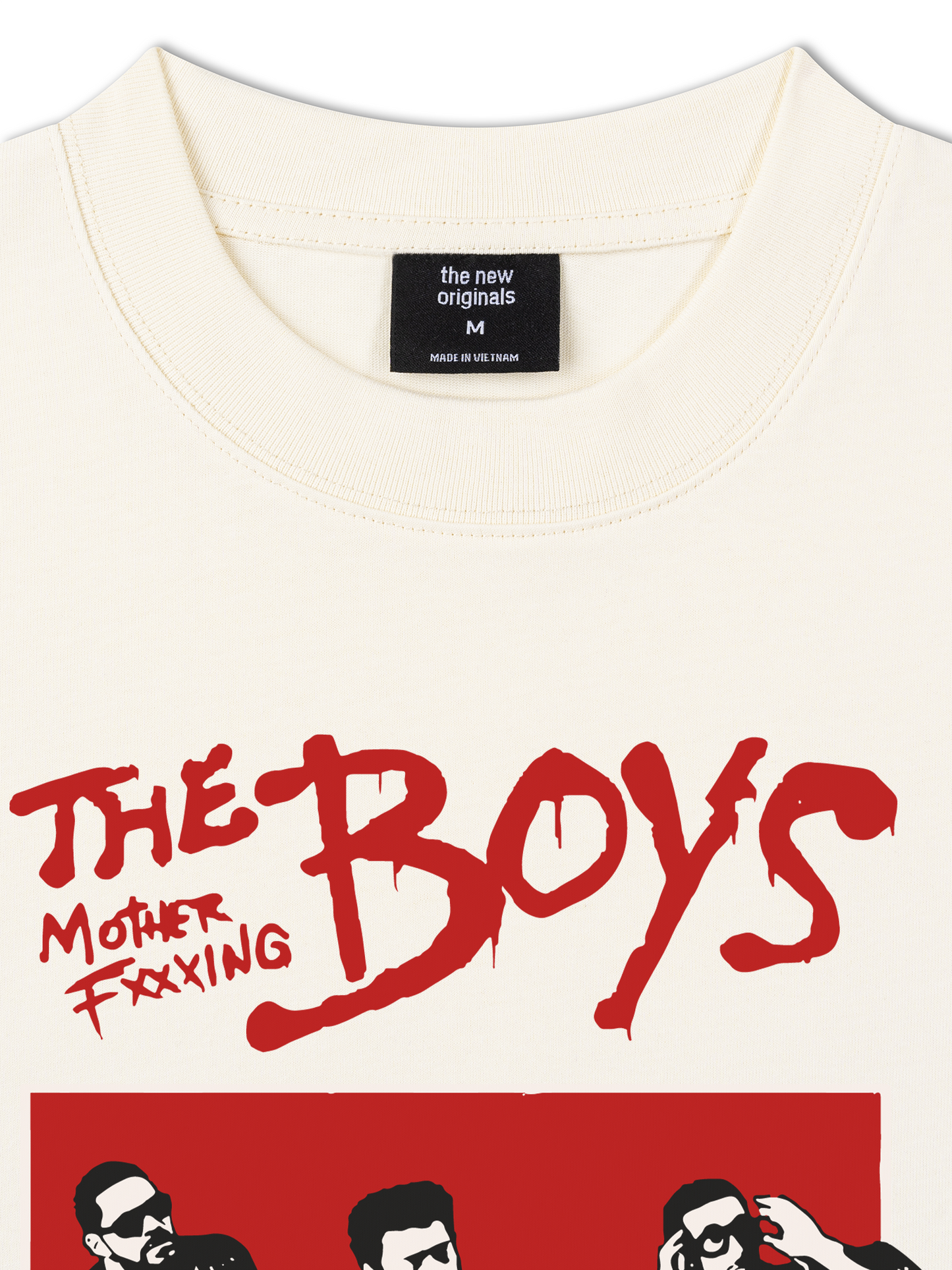 Áo Thun Relaxed Fit Movie The Boys Red Frame