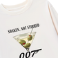 Áo Thun Dài Tay Shaken, not Stirred