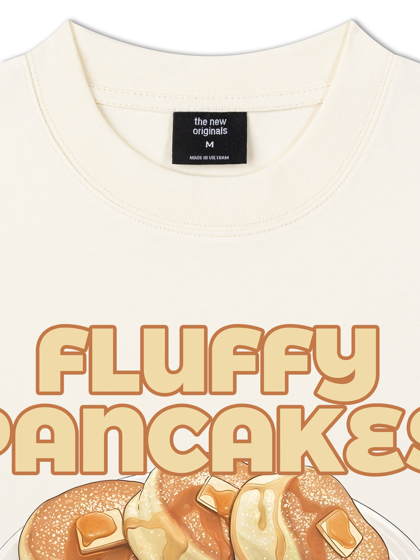 Áo Thun Relaxed Fit Foody Fluffy Pancakes
