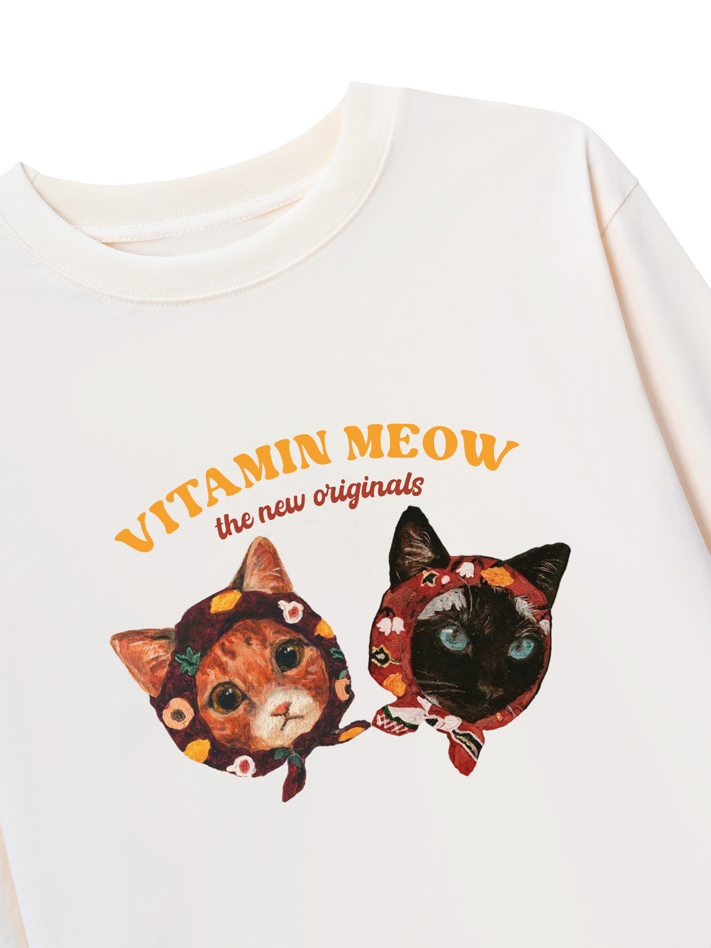 Áo Thun Dài Tay Vitamin Meow