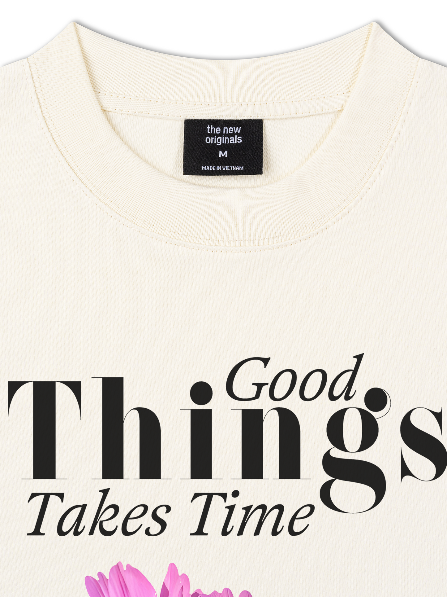 Áo Thun Relaxed Fit Iconic Good Things Take Time