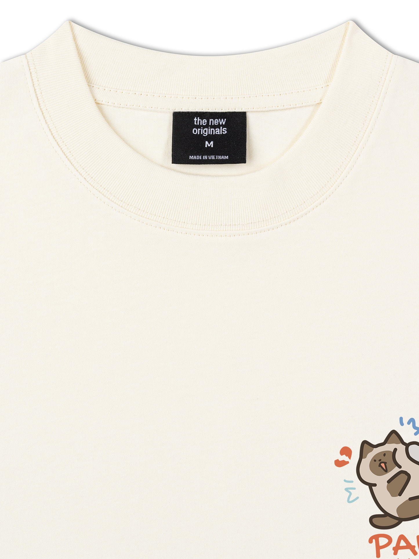 Áo Thun Relaxed Fit Paws Luv Cat Couple