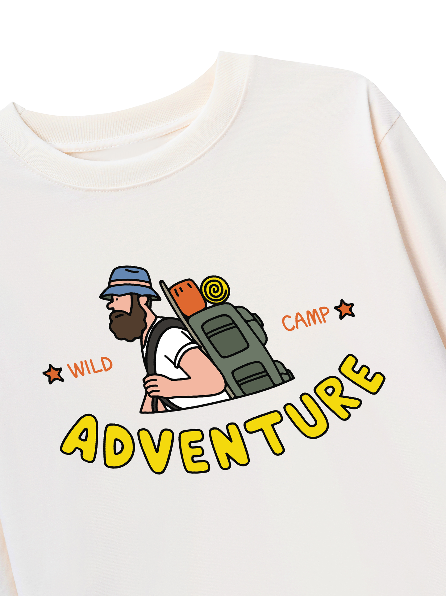 Áo Thun Dài Tay Adventure Wild Camp