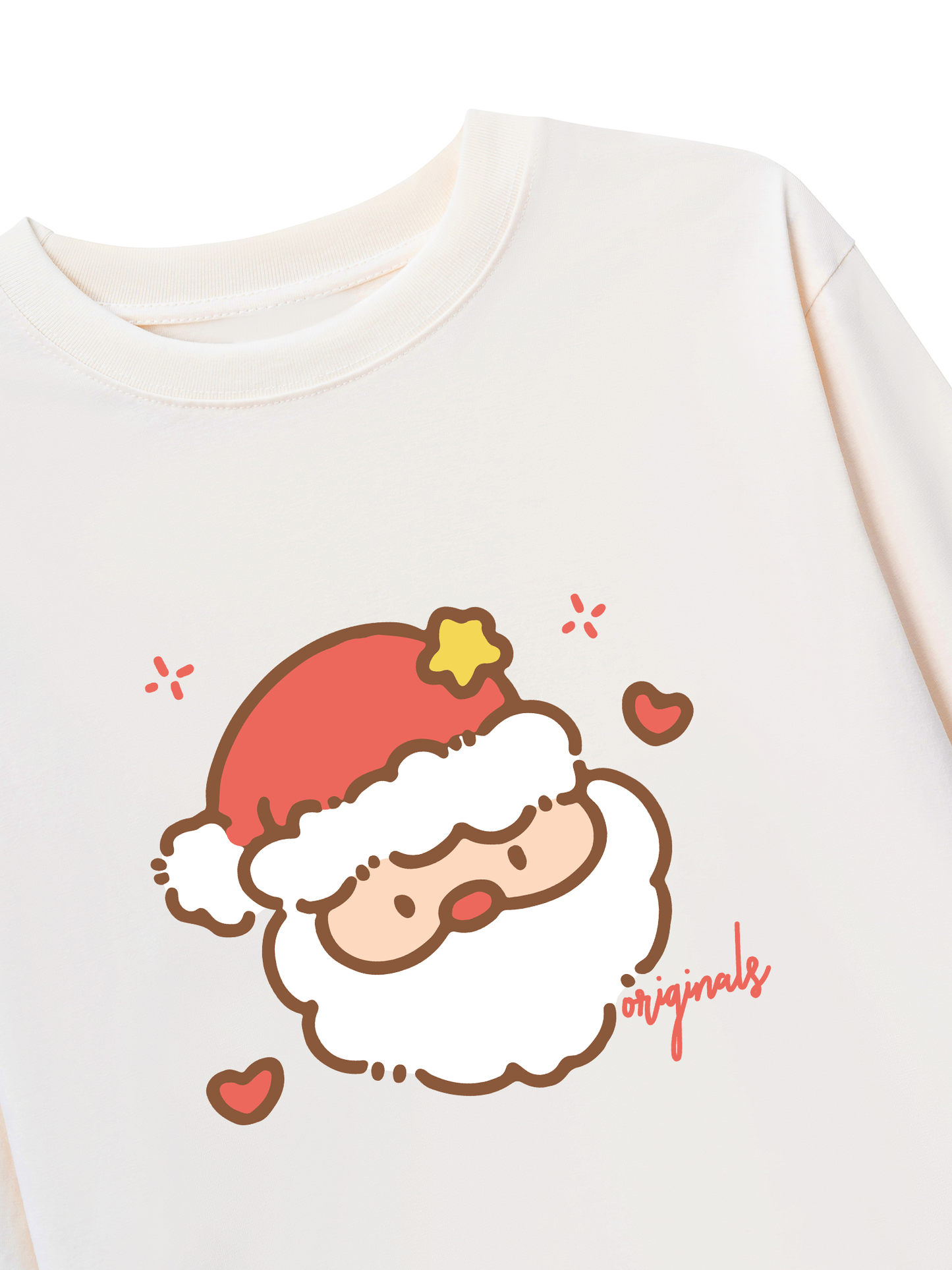 Áo Thun Dài Tay Here Comes Santa