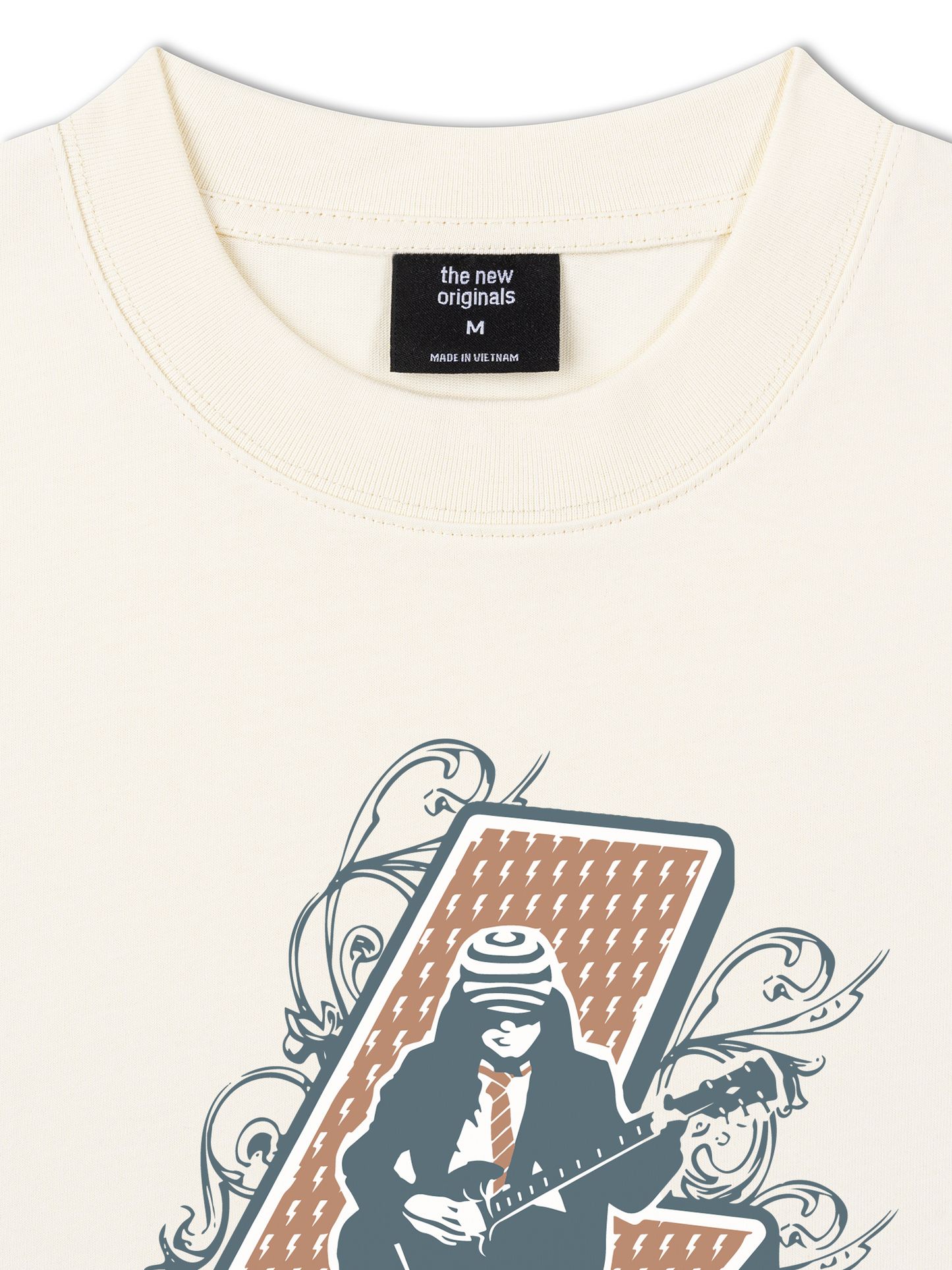 Áo Thun Relaxed Fit AC DC Retro Old Day