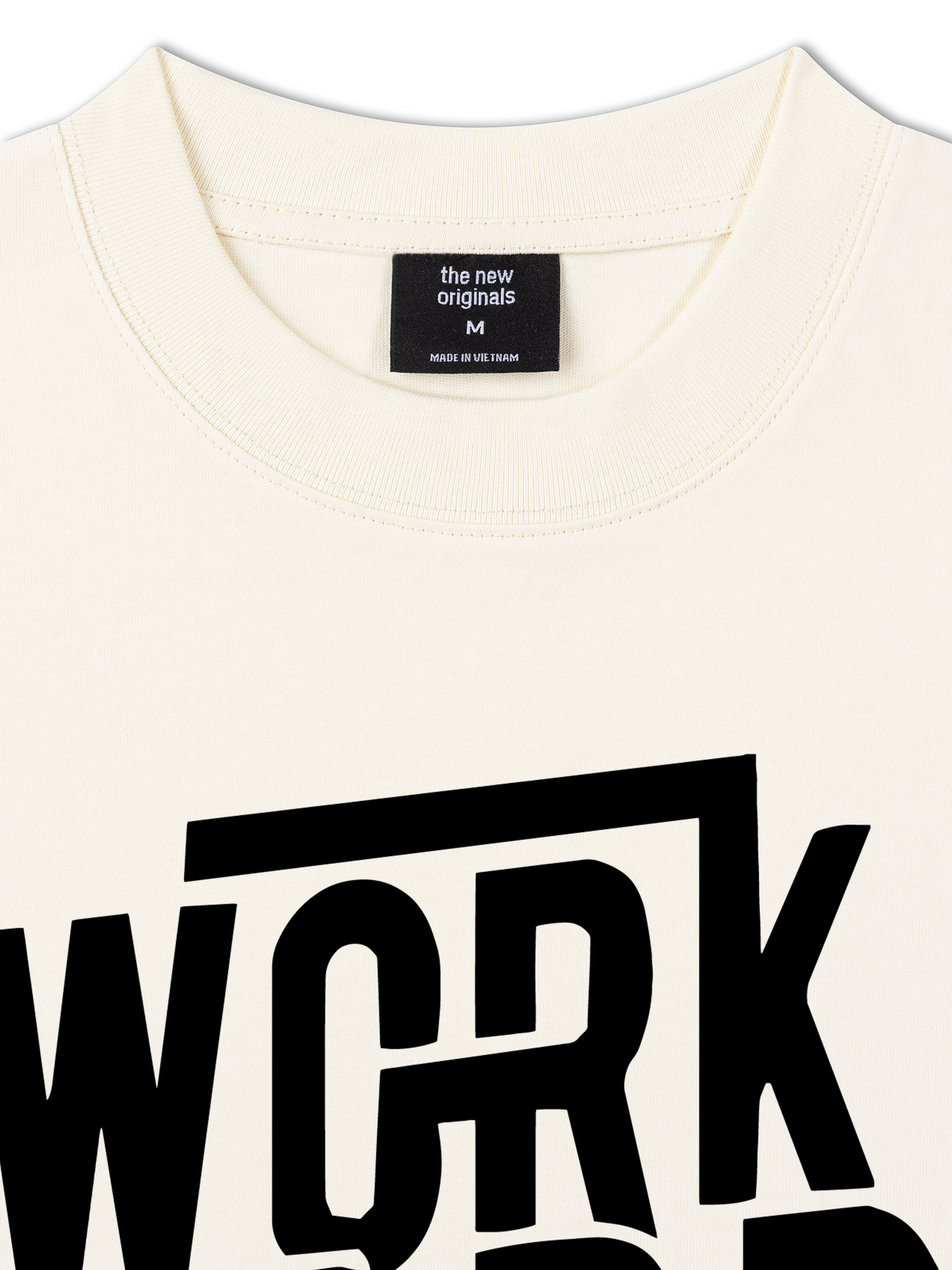 Áo Thun Relaxed Fit Work Hard Stay Humble