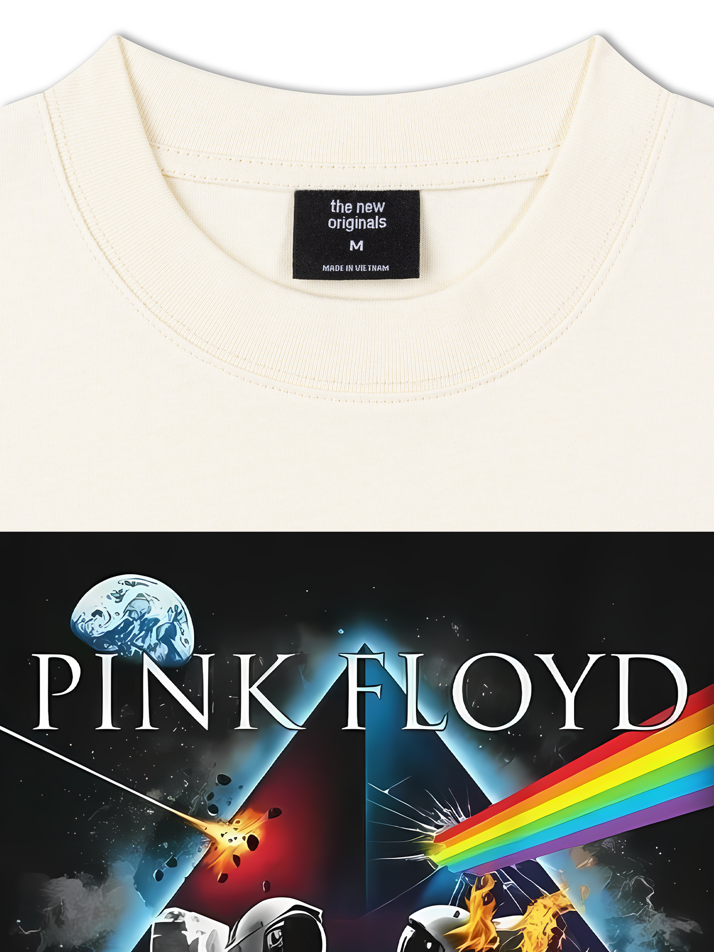 Áo Thun Relaxed Fit Pink Floyd Outer Space